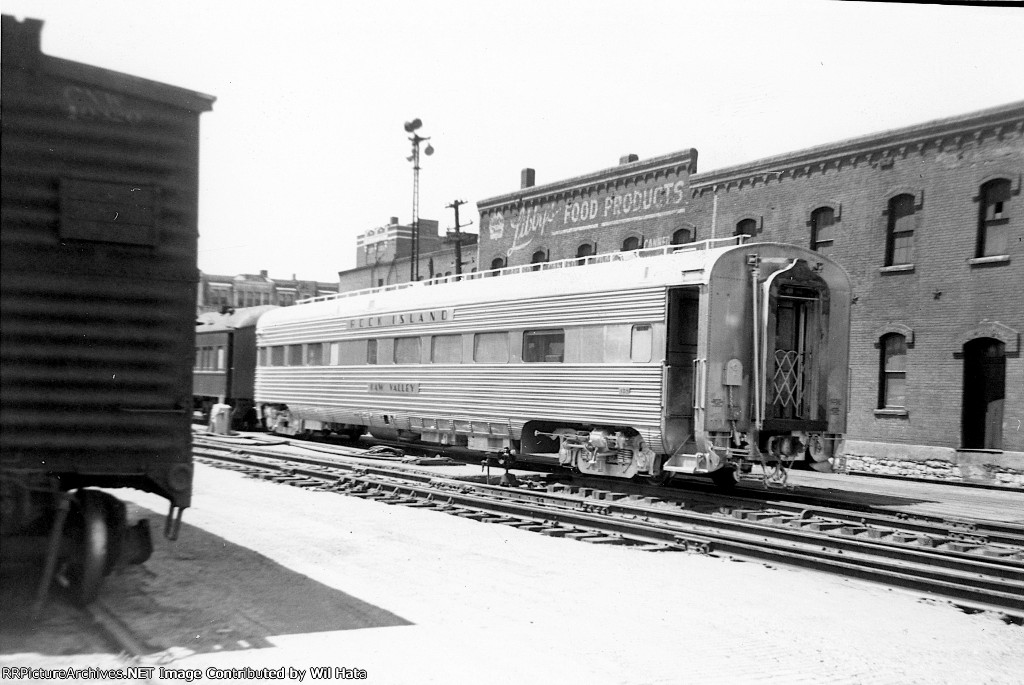 Rock Island Coach-Parlor-Buffet-Obs. 458 "Kaw Valley"